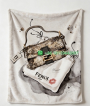 Fendi Throw Blankets